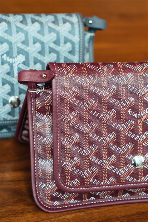 goyard plumet bag review|goyard plumet wallet.